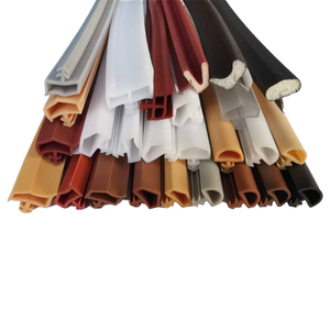 Prezzo di Fabbrica su misura in <span class=keywords><strong>legno</strong></span> di porte e finestre in lega di alluminio e tpe di tenuta in gomma striscia guarnizione della porta - Product Image 1
