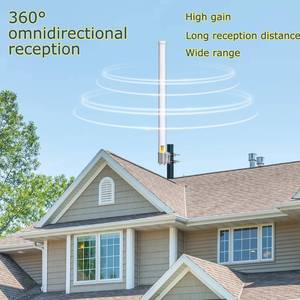<span class=keywords><strong>Antena</strong></span> Inalámbrica Omnidireccional para Exteriores de Alta Ganancia 10dBi 2.4g/2.4ghz, <span class=keywords><strong>Largo</strong></span> <span class=keywords><strong>Alcance</strong></span>, 360 Grados, Punto de Acceso Wi-Fi - Product Image 4