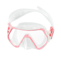 Masque de plongée personnalisé avec logo, verre trempé, masque de plongée en silicone, équipement de plongée et de natation pour enfants, masque de plongée avec cadre en PC