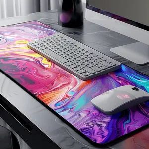 Mousepad Xxl para jogos, tecido de poliéster macio com impressão por transferência de calor por sublimação personalizada, 900 x 400 x 3 mm, desenho personalizado, mesa Xxl