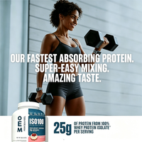 Poudre de gain de poids riche en protéines en gros, supplément instantané de whey pour le développement musculaire