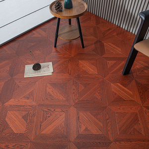 Suelo de Parquet de Roble Multicapa CE, Biselado, Grado ABC, Antideslizante, T&G, 15 mm, Cepillado, Fácil Instalación, para Salón - Product Image 2