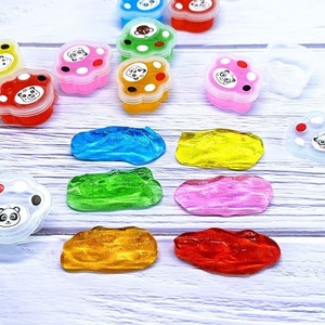Fourmis rouges (mère et enfant) – Jouet créatif DIY griffe de <span class=keywords><strong>chat</strong></span> pour influenceurs, pâte non toxique couleur cristal pour jeu créatif - Product Image 5
