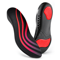 Semelles orthopédiques à soutien de la voûte plantaire pour hommes et femmes, inserts de chaussures en gel absorbant les chocs pour fasciite plantaire, douleurs au talon et pieds plats