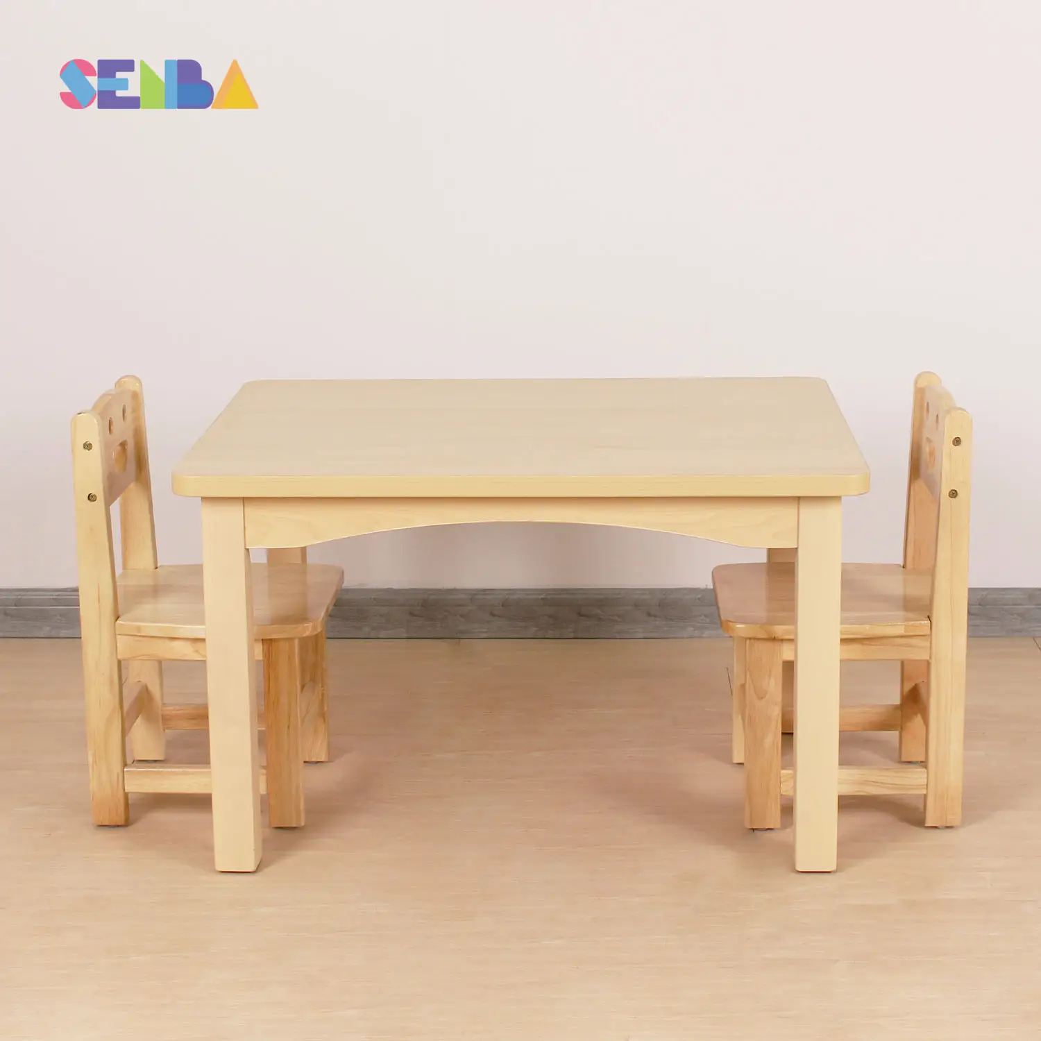 Hard Wearing Preschool Daycare Ergonomic Kids Chair And Children's Table For Events