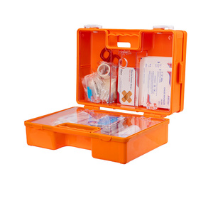 CE MDR – kit de premiers soins étanche en plastique pour lieu de travail mural orange ABS, kit médical d'urgence tactique - Product Image 2