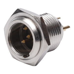 Connecteur Mini XLR 4 broches 2,5 mm, montage sur panneau, prise microphone - Product Image 1