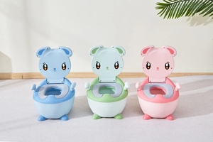Coussin de siège de toilette de voyage pour enfants à motif de dessin animé, housse de siège de toilette souple en plastique pour l'apprentissage de la propreté des tout-petits - Product Image 6