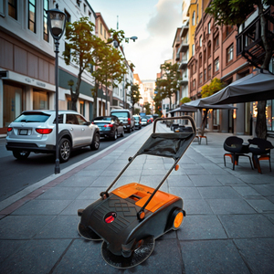 Máy quét đường đẩy tay 50L, máy quét sàn cầm tay, máy quét đường bằng tay - Product Image 5