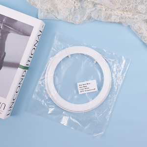 सिग टिकाऊ सफेद मैंगनीज और पीवीसी लेपित स्टील बोरिंग स्टाइलिंग पेटिकोएट अंडरस्कर्ट कठोर तार - Product Image 4