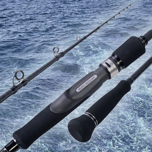 Canna da Pesca Slow Pitch Fall Jigging Personalizzata Madmouse Fuji Spiral Guide 6'<span class=keywords><strong>3</strong></span> Carbonio Peso Jig 178g 15kg per Pesca in Mare - Product Image 3