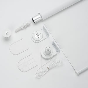 Accesorios para Persianas Enrollables de Material Metálico, Soporte de <span class=keywords><strong>Eje</strong></span> Redondo de 38 mm y Juego de Rodillos para Motor Tubular de 35 mm - Product Image 2