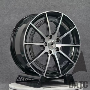 Jantes forgées DATC finition noir brillant 1 pièce 17-19 Deep Lip Hybrid TUV 5x108/5x112/5x114.3 pour <span class=keywords><strong>Volvo</strong></span> <span class=keywords><strong>S60</strong></span> T8 Recharge - Product Image 4
