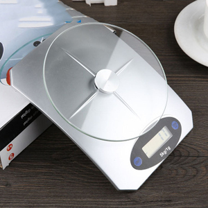 QC-04 Nhà Sản Xuất Giá Bạc Vàng Slim Nhà Bếp Kỹ Thuật Số Quy Mô Rau Quả Điện Tử Cân Trọng Lượng - Product Image 2