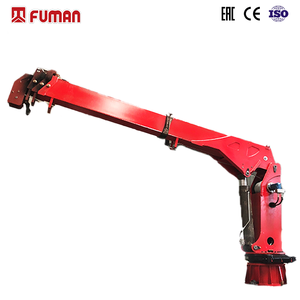 Grue télescopique marine 6 tonnes à bras droit hydraulique pour pont de navire à vendre - Product Image 2