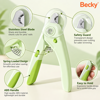 Coupe-ongles pour animaux de compagnie avec lumière LED, tondeuse à ongles pour animaux, produits de toilettage pour animaux, ciseaux à ongles professionnels pour chats, tondeuse à ongles pour chiens et chats