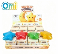 Jouets anti-stress Slush Vaseline Stars, blocs de construction faits à la main, balle anti-stress souple à remontée lente, jouet de décompression croustillant