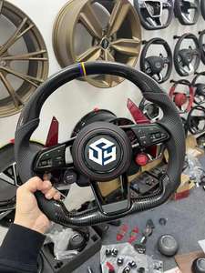 <span class=keywords><strong>Volante</strong></span> de Fibra de Carbono Forjado para Audi RS4 A4 B8.5 TT 8J A4 B6 4F S8 D4 S4 B8.B9 RS3 8V A6 C6 4F TT <span class=keywords><strong>MK1</strong></span> - Product Image 3