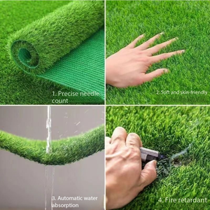 Tapis en <span class=keywords><strong>gazon</strong></span> artificiel pour zone d'activité des chats, inodore, non toxique, 30 mm/40 mm, terrain <span class=keywords><strong>de</strong></span> jeu pour animaux <span class=keywords><strong>de</strong></span> compagnie en plein air, <span class=keywords><strong>rouleau</strong></span> <span class=keywords><strong>de</strong></span> <span class=keywords><strong>gazon</strong></span> - Product Image 5