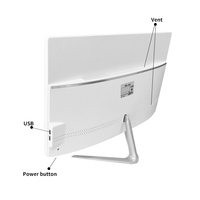 Tudo Em Um PC de bureau pas cher tout en un PC 21.5 pouces LED AIO Core I3 I5 I7 ordinateur monobloc Pc Todo En uno