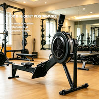 Máquina de Remo Comercial HYROX de Alta Resistencia, Equipo de Fitness Cardiovascular para Todo el Cuerpo, Entrenamiento de Fuerza para Gimnasio y Estudio