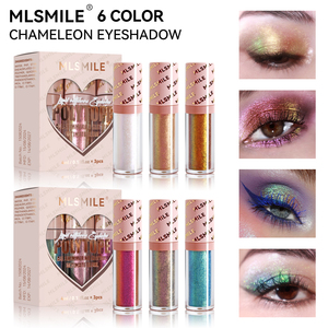 Meilleur Kit de Fards à Paupières Liquides Multichromes Véganes Hautement Pigmentés et <span class=keywords><strong>Color</strong></span>és, Effet Holographique Scintillant et Sensuel, en Gros - Product Image 1