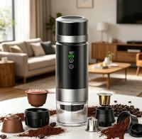 Cafetera Espresso Portátil 2026, Recargable por USB, con Batería, Extracción en Frío y Caliente, para Viajes, con Logotipo Personalizado