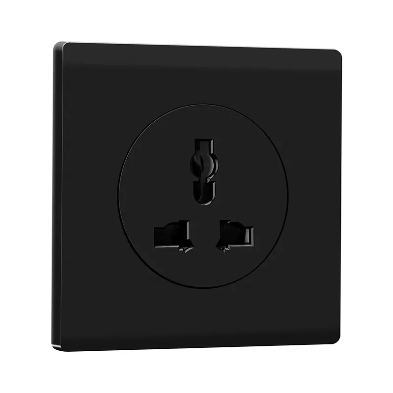 K12 Antique Hotel Interior Design 13 Amp Universal Electronic Wall-Mounted Switch Socket Usb With Shutter Cover Plate