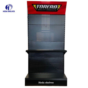 Phụ Kiện Màn Hình Đứng Slatwall Bảng Điều Khiển Hiển Thị Giá Cho Phần Cứng - Product Image 2