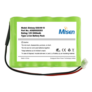 批发米森辛托尼IC60-W-10 Zentrale IC60替换12V 2000mahni-mh西门子报警系统电池组 - Product Image 3
