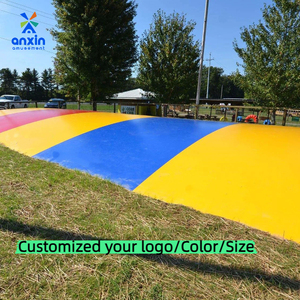 Coussin de saut gonflable géant pour l'extérieur, tapis de jeu nuage, montagnes d'air colorées, pour les parcs/événements, PVC durable, amusement - Product Image 5