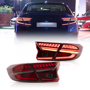 Luces Traseras LED Completas Rojas y Transparentes VLAND para Honda Accord 10ª Gen. 2.0t 2018 2019 2020 <span class=keywords><strong>2021</strong></span> 2022 - Product Image 1