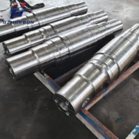 Ensemble d'arbre principal en acier forgé robuste pour concasseur à cône, remplacement d'axe usiné avec précision pour machines minières