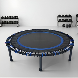 Trampoline de fitness avec cordon élastique-Mini rebondisseur d'intérieur pour usage domestique 1m de diamètre PP tapis de saut cadre en acier pour garçons filles - Product Image 1