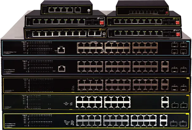 Harga pabrik 52 port industri Gigabit 10GbE Managed Switch 4 10GbE SFP uplink optical port L2 L 3 Data Center Core Switch