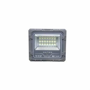 Projecteur LED solaire 200W IP65 Lumière du jour 5000K COB Corps en aluminium Montage en surface Éclairage extérieur de jardin Certifié CE Télécommande - Product Image 1