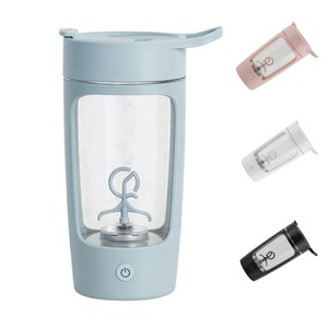 Bouteille <span class=keywords><strong>shaker</strong></span> électrique en Tritan et <span class=keywords><strong>verre</strong></span>, 22 oz, pour le sport et la gym, idéale pour mélanger les protéines, le lait, etc., avec couvercle et accessoires en plastique. - Product Image 6