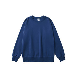 Sudadera de Cuello Redondo Negra Lisa de Alta Calidad de 300 g/m², Sudadera Unisex de Algodón Suave con Logotipo Personalizado para Hombre - Product Image 6