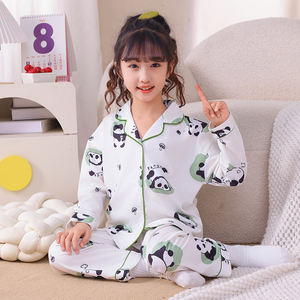 تخفيضات رائجة ملابس نوم للأطفال البنات بيجامات لطيفة للأطفال بتصميم شخصيات سانريو الكرتونية كيتي وكرومي ملابس منزلية للأطفال - Product Image 4