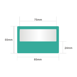 3d मोबाइल फोन स्क्रीन ताल अनुकूलित आकार पीवीसी ताल कार्ड प्रकार, पारदर्शी Fresnel लेंस के साथ आवर्धक कांच - Product Image 3