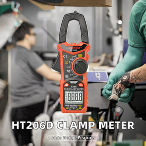 <span class=keywords><strong>Habotest</strong></span> HT206D 600V/600A วัดระยะทางดิจิทัลแบบ RMS ที่หนีบวัดระดับ0.5ตัวแสดงสถานะแบตเตอรี่ต่ำ - Product Image 2