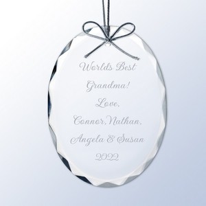 Adornos Navideños de Cristal K9 Personalizados al por Mayor, Adornos Navideños de Cristal K9 Transparente de Alta Calidad - Product Image 3