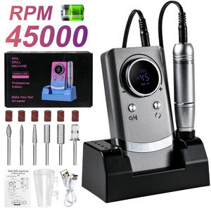 Taladro eléctrico para uñas de 45000RPM con base profesional para esmalte de uñas de Gel, lijadora de uñas, herramienta de manicura - Product Image 5