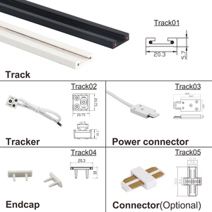 Система силового трека eubiq электрическая розетка для витрины в супермаркете/удобном магазине/магазинах - Product Image 6