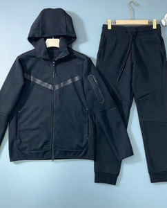 Conjunto Deportivo de Forro Polar para Hombre, 100% Algodón, Manga Larga, Cintura Elástica, Nuevo Diseño, Transpirable, Invierno, Precio Económico al por Mayor - Product Image 1