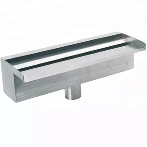 Presa a cascata per montaggio a parete per fontana <span class=keywords><strong>da</strong></span> esterno con caratteristica dell'acqua <span class=keywords><strong>da</strong></span> giardinaggio in acciaio inossidabile - Product Image 5