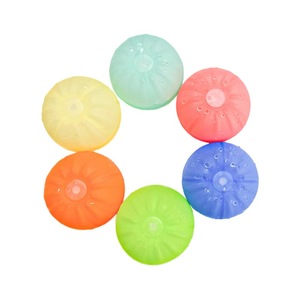Jouet à mâcher en mousse pour animaux de compagnie, balle de récompense écologique pour chien avec trou central creux, convient pour une utilisation en intérieur/extérieur, idéal pour toutes les occasions. - Product Image 1