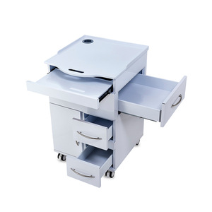 Gabinete Médico Dental Móvil 515x575x815mm con 4 Cajones, Carro de Almacenamiento de Equipo Hospitalario con Ruedas para Uso Clínico - Product Image 1