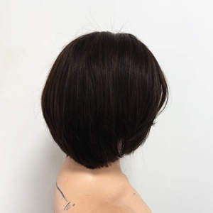 <span class=keywords><strong>Bob</strong></span> court 10 pouces dentelle frontale perruque en gros pas cher prix brut cuticule alignée cheveux humains dentelle avant perruque - Product Image 3