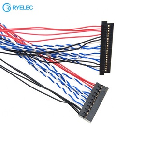 20pin JAE FI-20S a Dupont BLD2-20 con paso de 2mm 2 filas 2 * p 10 pares de 1571 28awg lvds cable - Product Image 3